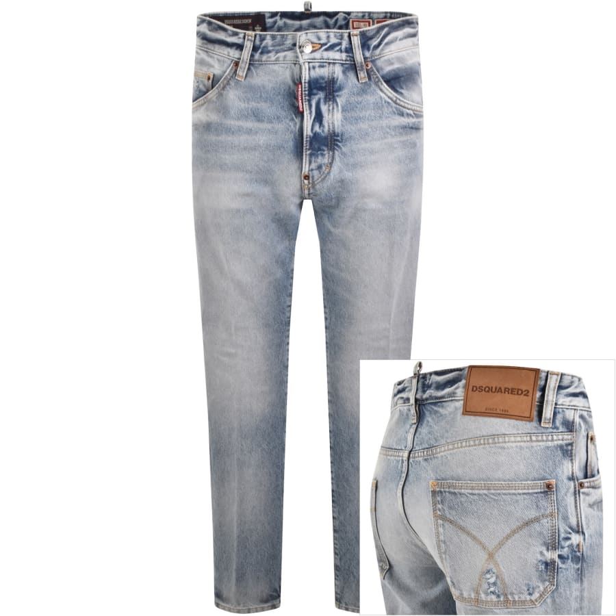 DSQUARED2 Teddy Jeans Blue | Mainline Menswear au
